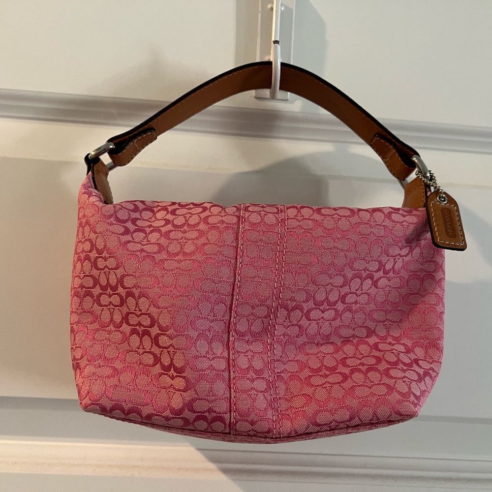Coach handbag, pink